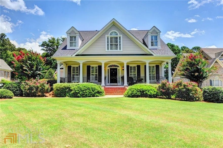 Multiple offers received, please submit offers no later than Monday 8/29/22 at 7:00 p.m. This stunning custom 5 bed, 4.5 bath home on full unfinished basement is an absolute must see! The over-sized master suite on main includes a spa whirlpool tub and separate shower. There are 2 additional suites, one on the main and one upstairs. 2 additional bedrooms upstairs share a Jack and Jill bath. The home office could be converted to a 6th bedroom and share bath with the 1st floor guest suite. The foyer leads to an elegant dining room, and the spacious kitchen has custom stained cabinets, solid surface counters, gas cook-top and a beautiful black stainless refrigerator. The inviting family room includes a full wall of custom built-in shelves and cabinets surrounding a gorgeous fireplace, and 2 sets of french doors lead to the upper deck. With impressive closets and plantation shutters throughout, this gorgeous home has more than enough room for your large or extended family with over 6,500 square feet total! The roof and 2 of the 3 HVAC units were replaced just 4 years ago. From the welcoming rocking chair front porch to the private back deck, and the terrace level patio the home offers abundant outdoor living and entertaining space. The unfinished terrace level with french doors leading to the private patio has unlimited potential. This space is stubbed for an additional bath, and there is easily enough space for this to be converted into a game room, theater AND a home gym. The long driveway leads to a total of 4 garage parking spaces. The attached 2 car side entry garage is huge, and a the additional 2 car detached 24' x 26' garage is heated and cooled, Perfect for an automobile aficionado! The beautiful well maintained yard includes a sprinkler system, and the back yard is enclosed with a black chain link fence. NO HOA, First showings Saturday, August 27th from 2 - 5. Home is not available to be seen before that time!