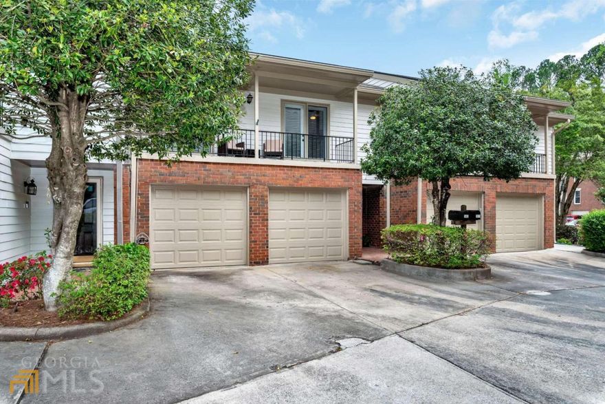 A Rare Find! DonCOt Cramp Your Style. This comfortably luxurious condominium offers an open floor plan with a 10CO Family Room ceiling and a Fireplace with extensive custom molding. Large Kitchen with granite countertops and Breakfast Bar. Elegantly appointed large Master Suite on the upper level, offers a fireplace and abundant natural light. The two additional secondary bedrooms are very spacious and both open to a covered Front Porch ideal for coffee or reading. The TWO car garage is also a very unique feature. This home is Strategically located between Sandy Springs and Roswell close to restaurants (Canton Street), shops, GA 400, I-285, the Marta Station and walking trails, bike routes, the Chattahoochee, Riverside Park/Vickery Creek and Big Creek Park. We recommend quick action on this one.