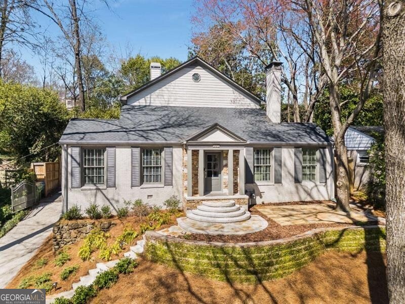 Newly renovated home in the beautiful setting of Historic Brookwood Hills. Just one block to the Brookwood Hills Community Club, pool, park, and tennis. Step inside to the living area that is adjacent to the enormous formal dining room that then steps into a large newly renovated kitchen with center island, commercial style Wolf range, wine cooler, adjacent breakfast/keeping room with fireplace which all steps out to a side screened porch. Both guest rooms on the main level are adorned with on-suite baths, and there is a separate sunroom/office that steps out to a second private screened porch. Leading up to large primary suite there is a large private home office/nursery, and a large laundry room. The newly renovated primary suite is adorned with vaulted ceilings, fireplace, sitting area, and enormous primary bath with soaking tub, double vanity areas, a large walk in shower, and a walk-in-closet fit for a Queen. Stepping out to the rear of the home you will find a large parking pad for 3 or more cars, a play/yard area, and a driveway with automatic gate. This home is perfect for someone looking for easy living with very low maintenance and is sure to impress in every way.