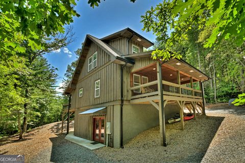 A home in Mineral Bluff