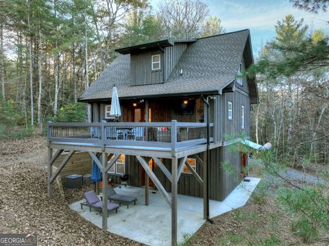 A home in Mineral Bluff