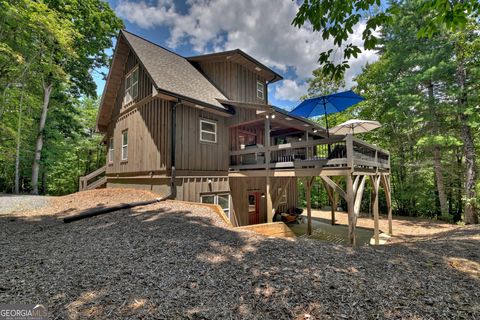 A home in Mineral Bluff