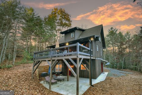 A home in Mineral Bluff