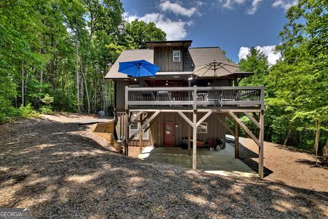 A home in Mineral Bluff