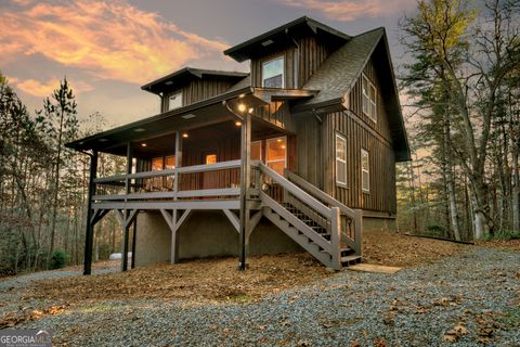 A home in Mineral Bluff