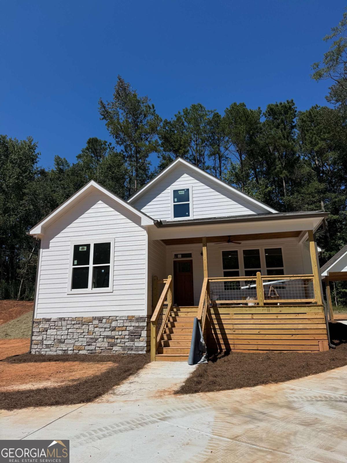 This new construction home is located in the Bremen City limits with the highly sought after Bremen City School systems. This house has to offer 3 Bedrooms with 2 Bathrooms with stairs leading to a potential bonus room with a potential bathroom. This home has an open concept with modern finishes. This home is perfect for comfortable living. This home is located near the school systems, near the heart of downtown, and just minutes away from Highway 27. Now is the perfect time to secure your spot and make this house your home! The estimated completion date is the end of September/ early October.