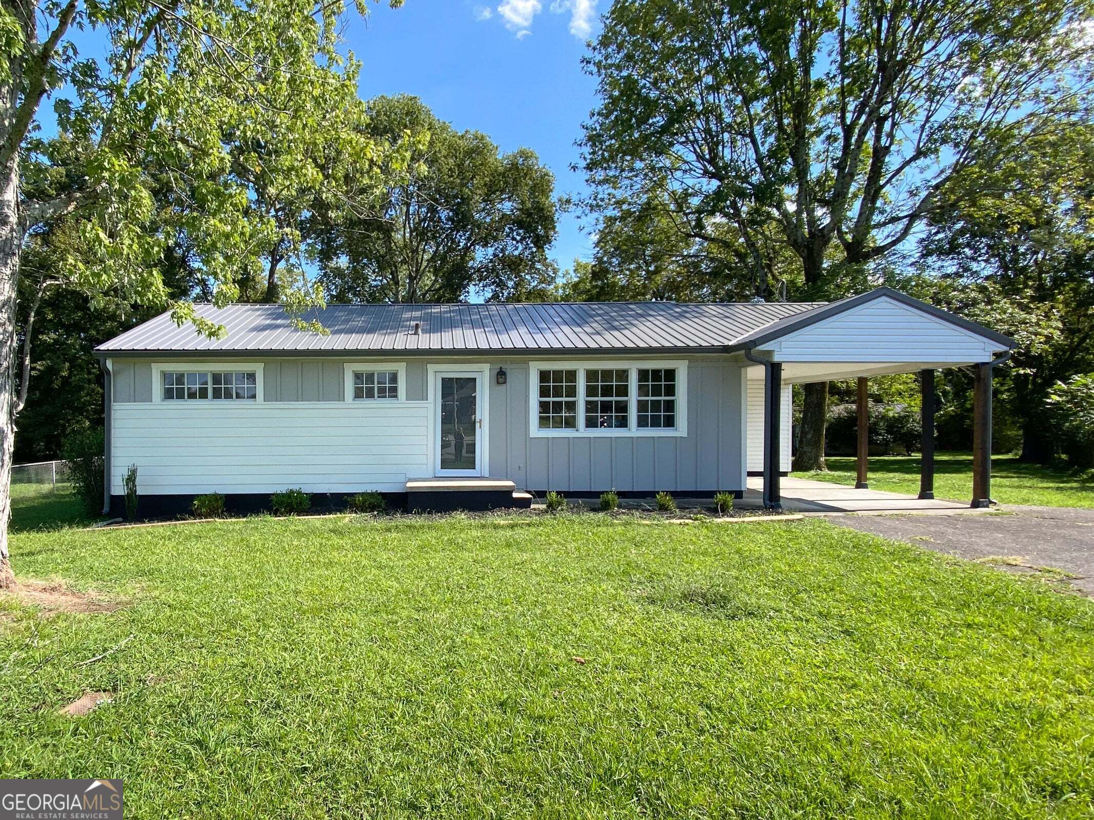 ONE LEVEL HOME! On a Cul-de-sac! Completely UPDATED throughout with so many added touches! from the HARDWOOD Floors; NEW - Appliances, Metal Roof, Gutters, Duct Work, Carpet, Painted Walls and much more! There is so much space in this home but yet so cozy! This Home could be a 3 or 4 bedroom depending on you needs; Master Bedroom with Master Bath; also, there is a Large Den with Custom Built in Cabinets; Separate Dining Room and Large Laundry Room BUT WAIT you will love the NEW 20x20 Deck out back great for Entertaining or Relaxing and Large, Fenced Backyard Privacy! A MUST SEE