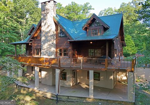 A home in Mineral Bluff