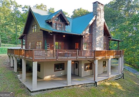 A home in Mineral Bluff