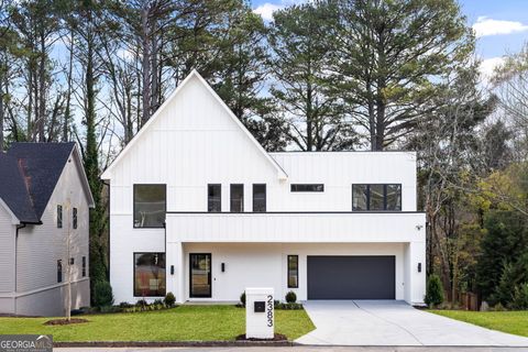 Photo of 2383 Poplar Springs Drive NE, Brookhaven, GA 30319 (MLS # 10657138)