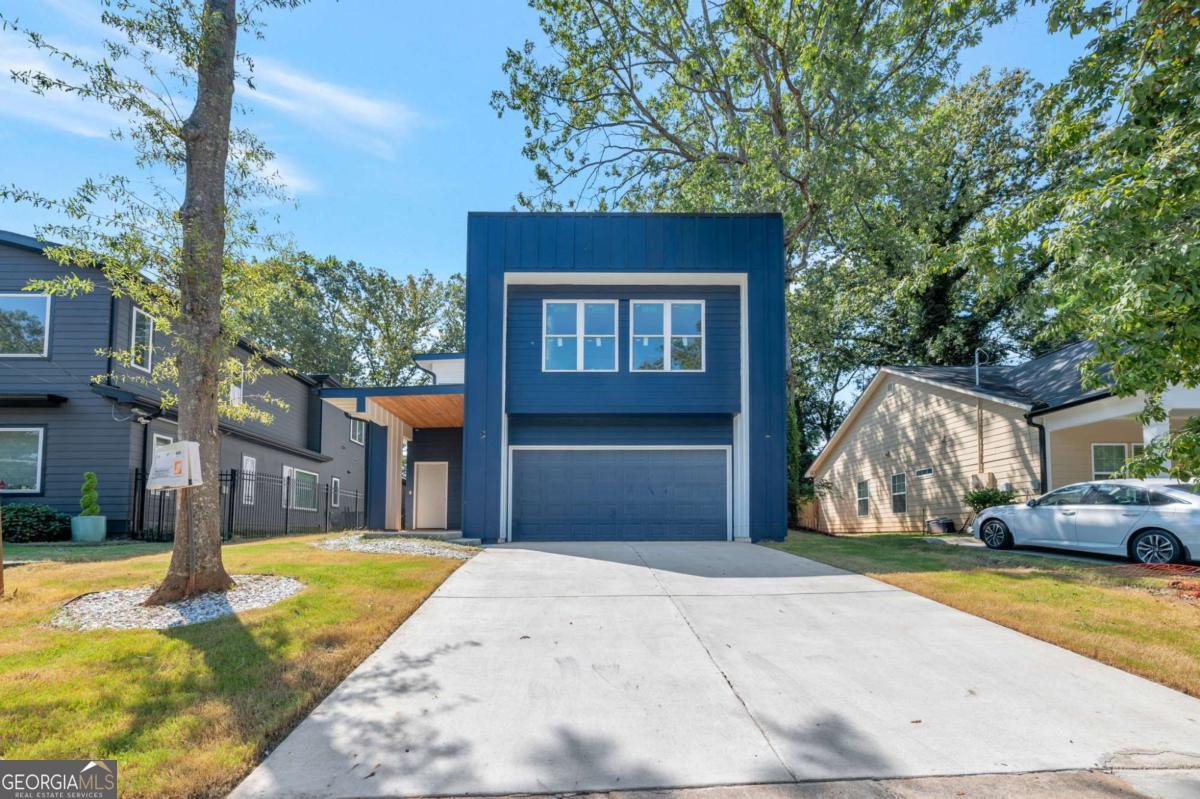 Exceptional investment opportunity now available! Welcome to 1378 Gus Thornhill Rd., a rare opportunity for new construction in the heart of East Point. This stunning modern home is 75% complete and ready for you to make this your dream home. This home is 3,428 sq ft, four bedrooms, three full baths, one half bath and an open concept. Short Commute To, Atlanta Hartsfield Airport, Home! Market, Zoo Atlanta, Tyler Perry Studios, College Park Golf Course, and Cascade Springs Nature Preserve. Walking distance to Marta Station easy access to Hwy