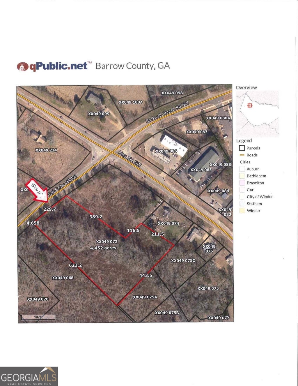 Photo of 736 Highway 211, Winder, GA 30680 (MLS # 8551374)