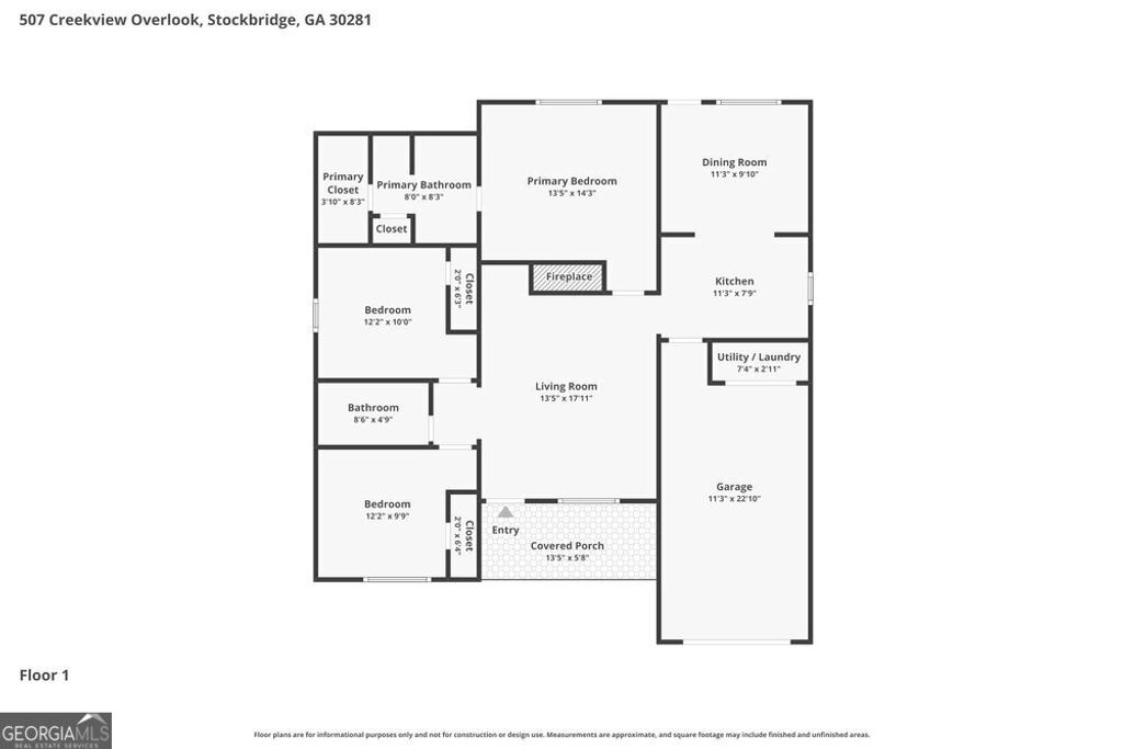 Photo of 507 Creekview Overlook, Stockbridge, GA 30281 (MLS # 10742529)