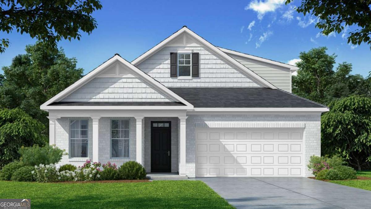 ACTIVE ADULT 55+, we have the community for you! At Oak Ridge Meadows there are lighted pickle ball courts, a bocci ball area and a large dog park separating the big dogs from the little dogs, a Clubhouse and Pool. Near Tanger Mall, I75, three golf courses, two major healthcare centers, dining and shopping close by and numerous parks with walking trails. There are four furnished models, all have a covered front porch and a covered back patio. All yards come fenced with sprinklers and the lawns are mowed by the HOA. The Clifton plan has "single level living! Get the space you need and the open concept you want. Three bedrooms on the main including a private bedroom suite with spa-like bath and huge closet. Central kitchen with quartz counter tops opens to a spacious family room. there is a covered rear patio plus the bonus flex space upstairs is ideal for a media room or hobby area. Your new home is built with an industry leading suite of smart home products that keep you connected with the people and place you value most. The Bristol floorplan at Oak Ridge Meadows is a 3 bedroom, 3 bath single level home with a bonus space up covering 2,355 sq. ft. The 2-car garage ensures plenty of space for vehicles and storage. As you walk inside, there is a spacious bedroom and a full bathroom located at the front of the home for privacy. Additionally, there is a flex room that is ideal for a dedicated home office, art studio or craft room. The end of the foyer opens to spacious family room that leads to a casual dining area, then out to a covered patio where you can entertain guests or just relax with your morning coffee. An island kitchen offers room for bar top seating and features modern cabinetry, stainless-steel appliances and quartz countertops. On the rear of the home you'll find the primary bedroom with tiled bath including a low entry shower and dual vanities, plus a pass through from the closet to the laundry room for the ultimate in convenience. This design also boasts a bonus space upstairs that includes a spacious rec room, generous bedroom, a full bath plus additional storage room. Photos used for illustrative purposes and do not depict actual home. Our offices are opened seven days a week, Monday-Saturday 10-5, Sunday 12-5. See you soon!