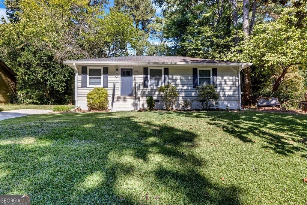 Charming, Fully Renovated, and Move-In Ready! Skip the traffic and start living - with highway access just 2 minutes away, your commute just got easier! Step inside this beautifully updated home, where modern finishes meet cozy comfort. Thoughtfully renovated throughout, this 2-bedroom, 1-bath gem features a bright and open layout, perfect for everyday living or entertaining. The custom kitchen shines with crisp white shaker cabinets, elegant granite countertops, and a spacious island ideal for gathering with friends and family. You'll love the fresh interior - from new lighting and paint to the brand-new water heater that make life just a little easier. A newer roof (2020) adds peace of mind, while the generous yard offers plenty of space to relax, garden, or expand. Nestled in a friendly neighborhood with quick access to everything, this home is a perfect blend of comfort, convenience, and value. Don't miss your chance to own this move-in ready treasure - schedule your tour today!
