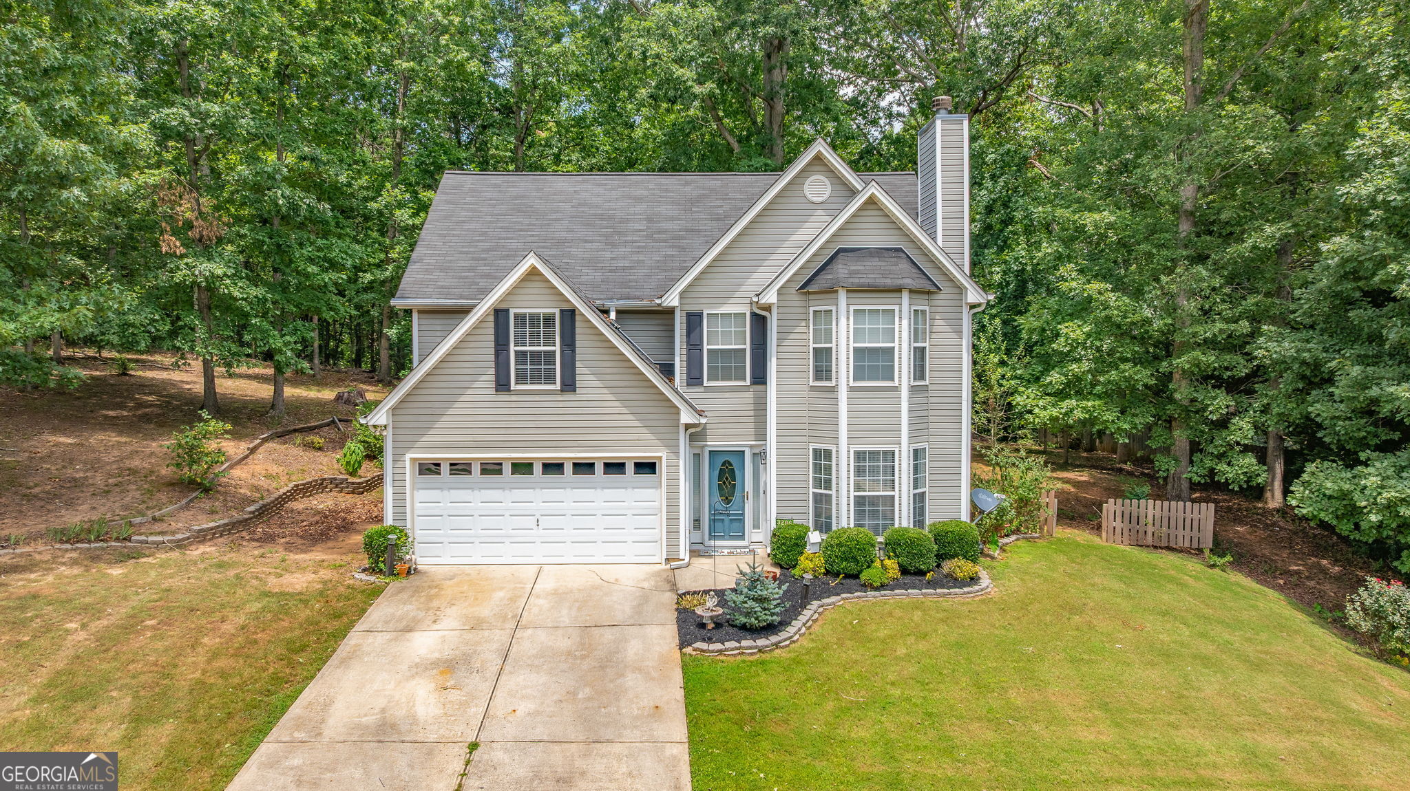 Welcome to 3286 High View Ct - a spacious and well-maintained home nestled on a private 0.59-acre lot in a peaceful neighborhood setting. With 4 bedrooms and 2.5 baths, this 2,152 sq.ft. home offers the perfect blend of comfort and functionality for everyday living and entertaining. Step inside to find a bright and open main level featuring an inviting living room that flows seamlessly into the formal dining room. The eat-in kitchen offers plenty of space for casual meals, while a convenient half bath sits just off the kitchen for guests. Upstairs, you'll find all four bedrooms, including a large primary suite complete with a cozy sitting area, his and hers walk-in closets, and a spacious en-suite bath featuring a soaking tub, separate shower, and double vanity. Use all four bedrooms for your larger family, or use a bedroom for a home office or playroom for the kids! Enjoy the outdoors from your private back deck, perfect for morning coffee or evening grilling, all overlooking the generous, tree-lined lot that offers both space and privacy. With the generous driveway and room on the side of the home to park your boat, RV, or additional vehicles when company comes to visit! Minutes from the lake, Gainesville, and not far to Dahlonega and Dawsonville as well, as your just a few minutes from Dawsonville Hwy on one side and GA-60, Thompson Bridge Rd on the other side! Don't miss your chance to own this move-in ready home that checks all the boxes - space, layout, and location!