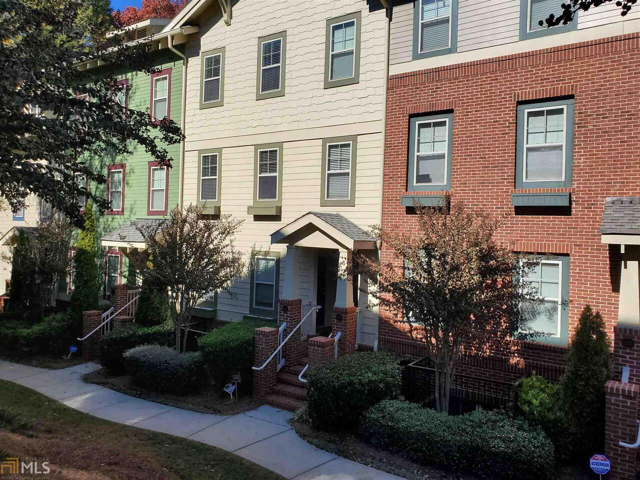 Must See, 2 Story Condo in East Atlanta/Kirkwood! Gated Community, Swimming Pool, Stainless Appliances, Granite Countertops, Hardwood Floors, Newly Carpeted Bedrooms, Master on Main, Lower Level with Bedroom and Full Bath, 1 Car Garage, Fireplace Accented with Built-In Bookshelves & So Much More!