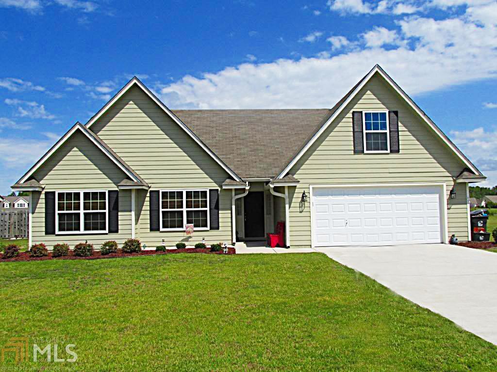 Less than 2 years old! Great home with plenty of space! Well cared for home! Backs up to beautiful lake! Large living room! Open floorplan boasts 4 bedrooms and 3 FULL bathrooms! Fish from your backyard! Above ground swimming pool makes for fun filled summer afternoons! Quiet subdivision is less than 5 minutes from base!