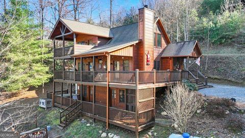 A home in Mineral Bluff