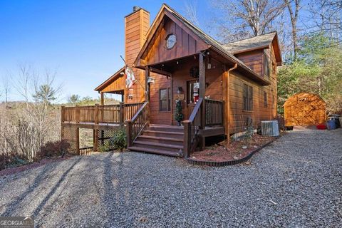 A home in Mineral Bluff