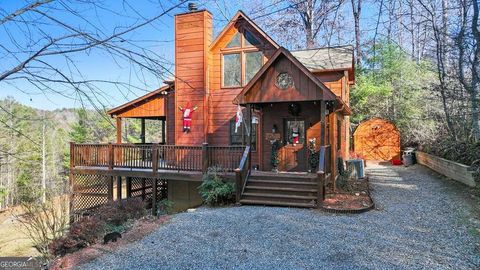 A home in Mineral Bluff