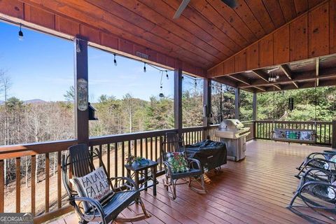 A home in Mineral Bluff