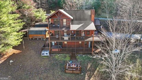 A home in Mineral Bluff