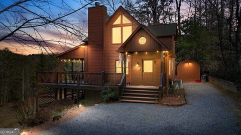 A home in Mineral Bluff