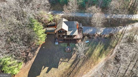 A home in Mineral Bluff