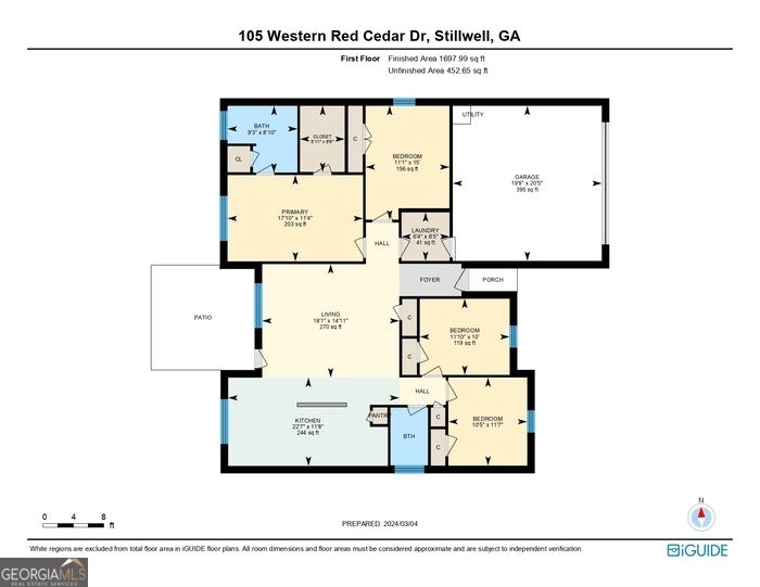 Photo of 105 Western Red Cedar Drive, Springfield, GA 31329 (MLS # 10763620)