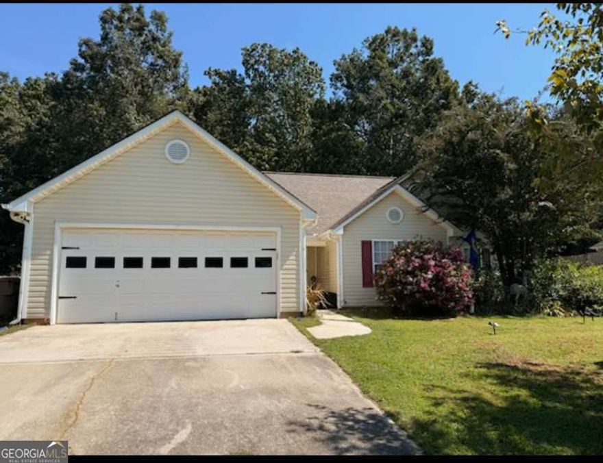 This inviting 3-bedroom, 2-bath ranch home offers comfortable single-level living on a large, level, fenced yard - perfect for pets, play, and outdoor entertaining. Located in a quiet neighborhood with no HOA, this property provides freedom and flexibility.  Inside, the oversized primary suite features a spacious walk-in closet and a private bath. Two additional bedrooms are generously sized and share a full hall bath. The open layout creates a welcoming flow, and the ranch design makes daily living convenient.