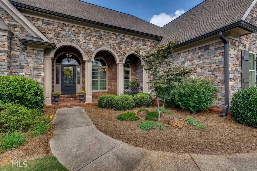Beautiful Large ranch in Mill Creek district. Brand new Kitchen and Master bath. New roof. All bedrooms have their own bath, split bedroom plan, vaulted and trey ceilings. Wood burning stove insert in 2 storey great room, breakfast bar and breakfast/keeping room. Workshop, Saltwater Pool, outdoor fireplace in Gazebo. Deck and patio, fenced. 1 acre lot.
