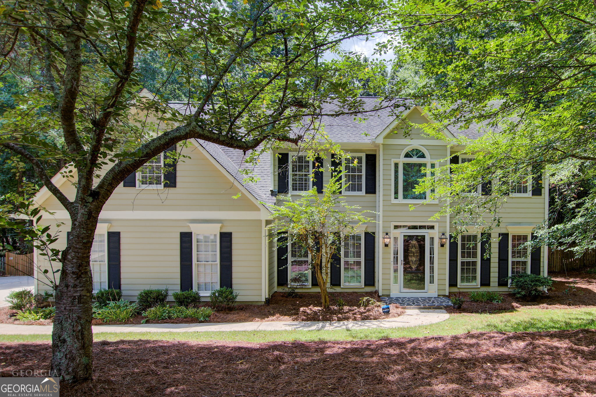 Updated 6 Bedroom Home for Lease in Peachtree City and Starr's Mill School District! Step into this beautifully updated and cozy home featuring granite counters, cherry cabinets, and a spacious kitchen perfect for entertaining. The screened vaulted patio offers a peaceful retreat, while new luxury vinyl flooring runs seamlessly throughout the home. Fenced in back yard and level lot. The oversized primary suite boasts a spa-like bathroom with a huge, tiled shower. An in-law or teen suite with its own ensuite bath is conveniently located on the main level, providing privacy and flexibility for family or guests. Outside, you'll find a well-kept yard with a sturdy shed for mower and tool storage. For an added bonus, the owners are offering use of their 2023 6-Seater Golf Cart for an additional fee-ideal for enjoying Peachtree City's famous golf cart lifestyle! Don't miss this chance to lease a gorgeous home in South Peachtree City! Professional pictures coming soon!