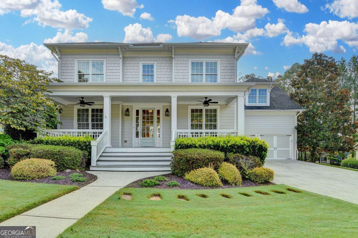 Amazing new listing located in sought-after Reunion! This exceptional 6-bedroom, 5-bath dream home offers the perfect blend of luxury, comfort, and convenience. From the moment you arrive, you'll be captivated by the home's charming curb appeal. Step inside to discover a light-filled open floor plan with a stunning primary suite on the main level, featuring a renovated spa-like bath and custom walk-in his & her closets. The heart of the home is the gourmet chef's kitchen, which was recently renovated -a true showstopper-fully equipped with new appliances, an oversized island, granite countertops very open to your family room. Also on the main level, you have a separate dining room and flex space that can be used as an office or formal living room. Upstairs, you will find four oversized secondary bedrooms, two newly renovated baths, and a loft area which can be used as a flex space. Then head down to the fully finished terrace level with beautiful beams creating a very open concept. Also, offering a media room, a game room with a wet bar and a guest room, and a full bath. Walk out to your covered patio to your outdoor living space with a fire pit. This home is truly an entertainer's dream. Enjoy the perks of Life Path living, where you can take your golf cart to nearby restaurants, shopping, parks, and pubs-all just minutes away. This home truly has it all!