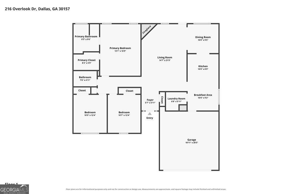 Photo of 216 Overlook Drive, Dallas, GA 30157 (MLS # 10855224)