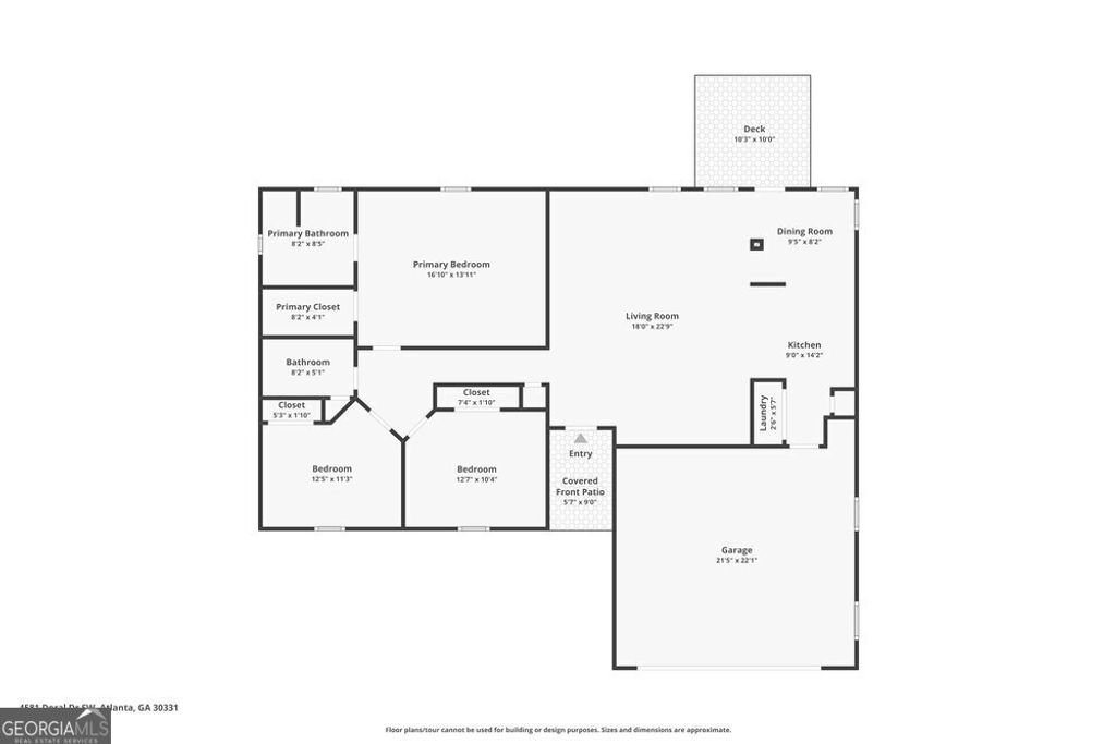 Photo of 4581 Doral Drive SW, Atlanta, GA 30331 (MLS # 10675748)