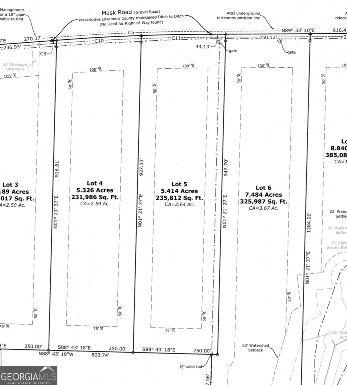 LOT 5 Mask Road - 5.414 +/- Acres