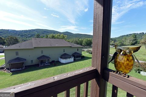 A home in Hiawassee