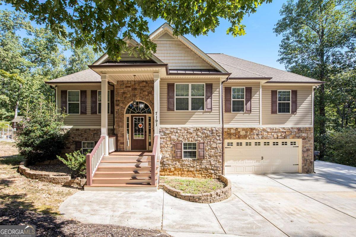 Rare Opportunity* Saltwater Pool, Double Lot, Oversized Driveway for RV parking! Welcome Home! **Seller offering a generous $7500 flooring allowance** Opportunities like this don't come by often, here is your chance to own an ample area with 4 bedrooms (plus 2 additional rooms could easily make 6 bedrooms), a pool, and a double lot for plenty of privacy and seclusion. An oversized driveway provides ample parking, including space for a camper or RV. Step inside to a split foyer and cathedral ceilings. The main level showcases a recently remodeled kitchen that shines with dark shaker-style cabinets, granite countertops, and stainless steel appliances. Featuring a desirable split-bedroom layout, the primary suite boasts an ensuite bathroom with dual vanities, a soaking tub, separate shower, and a spacious walk-in closet. Secondary bedrooms share a conveniently located full hall bathroom. The fully finished lower level expands the living space with another bedroom, a full bathroom, two additional rooms (flexible as bedrooms, office, or hobby space), plus a generous living room. The garage has been converted for additional living area but can easily be reverted back to a full size garage, if desired. Two laundry hookups, one on each level, and a whole-house water filtration system is included. And last but certainly not least, step outside to a true entertainer's paradise! A saltwater pool with slide, diving board, tanning ledge, and lighting, surrounded by expansive patio space perfect for gatherings and summer fun. Plus, a separate fenced off area with fruit trees, an ideal area for pets! Located within the highly desirable Fairfield Plantation Resort with amenities galore including lakes, marinas, pools, tennis courts, golf course, security, and 2 private fire stations - this home does not disappoint!