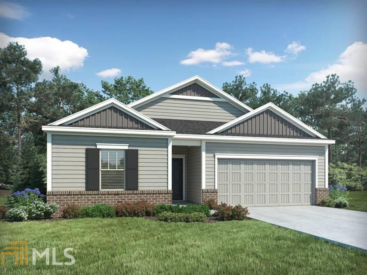 Brand NEW energy-efficient home ready January 2020! Spacious ranch Grayson home with an oversized kitchen, pantry and an owner’s suite that boasts a zero-entry walk-in shower. 7" vinyl plank flooring, light cabinets, concrete mist quartz countertops and neutral carpet in our Inspire package. Close to I-575, shopping, dining, recreation, and Cherokee Northside Hospital. Known for their energy-efficient features, our homes help you live a healthier and quieter lifestyle while saving thousands of dollars on utility bills.