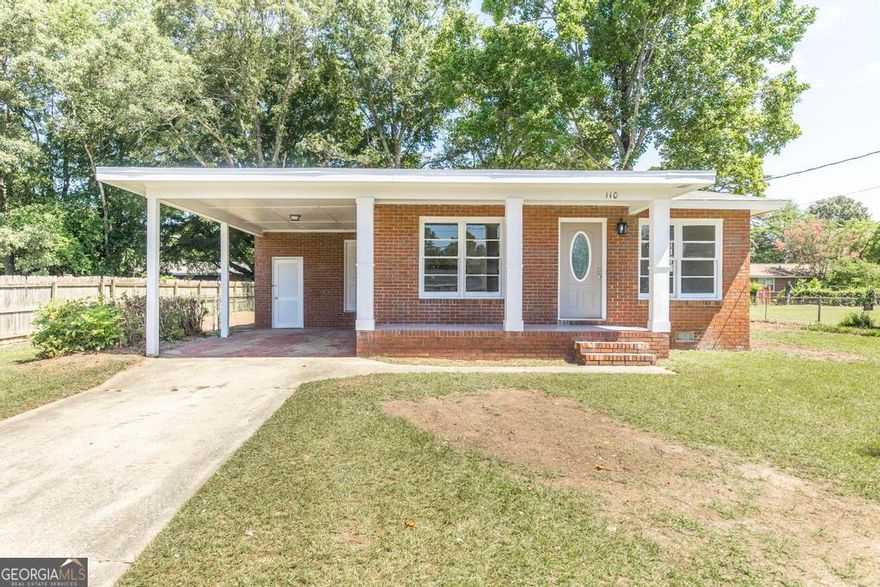 Updated and Move-In Ready!! Must see this 3 Br / 2 Ba, 1 story, all electric, low maintenance brick home situated on a level lot with carport and fenced yard. Additional room off the primary suite would make a great home office, nursery, or 4th bedroom. Fresh exterior and interior paint, new flooring, updated fixtures and lighting, modern kitchen with new granite countertops and all appliances included. Brand new water heater and all new bathrooms! Priced to sell! Schedule your private tour today!