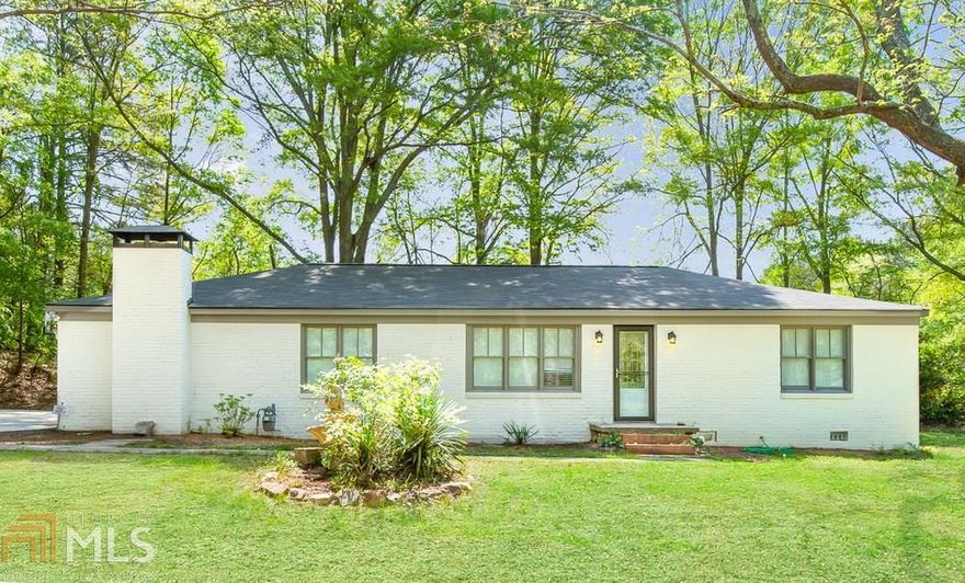 Bremen City Schools! Walking distance to Bremen High School and basically new! Classic four sides brick ranch has been totally renovated. New roof, HVAC, tankless water heater, windows, flooring, doors, lighting, all of it is new! Three bedrooms, two baths and a large living and dining room! The trendy kitchen features a beautiful farmhouse sink and a huge kitchen window overlooking the large backyard. Large living room with a huge brick fireplace. The seller has chosen all of the most popular colors and finishes, making this amazing home move in ready!