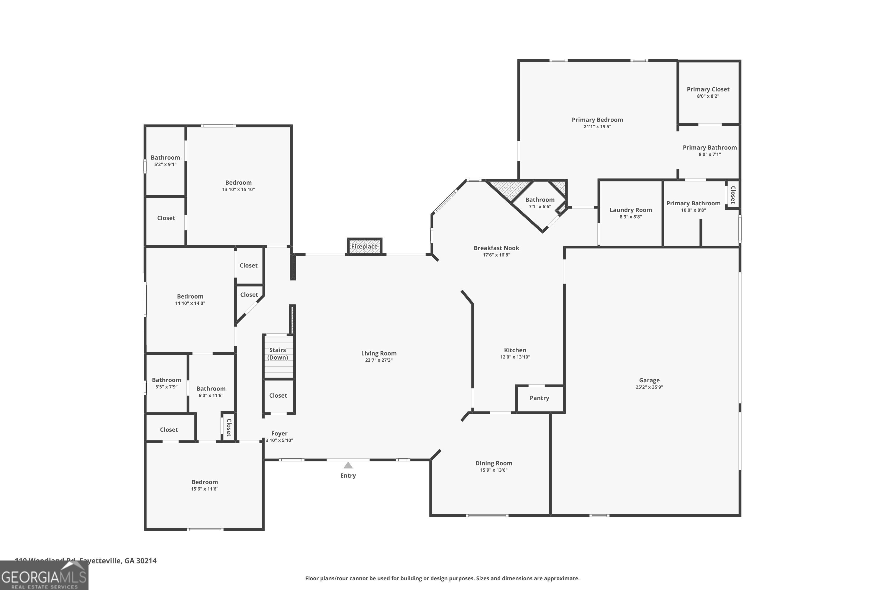 Fayetteville, Georgia 30214, United States, 4 Bedrooms Bedrooms, ,4 BathroomsBathrooms,Residential,Active,130369