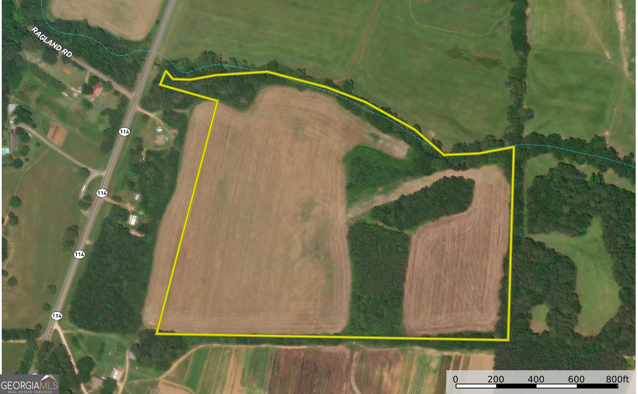 44 +/- Acres on GA Hwy 114