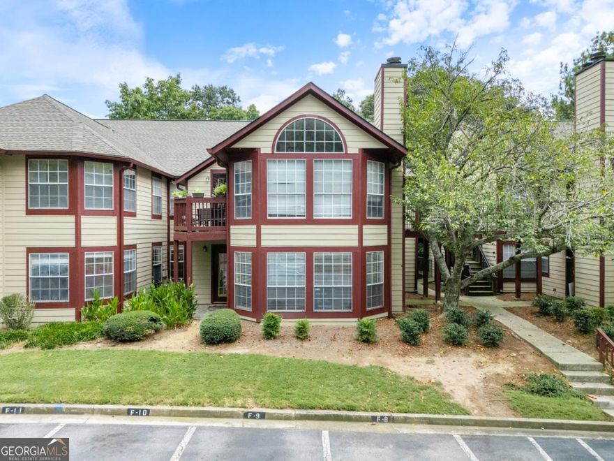 Ask us about the 0% down conventional loan option that includes $10,000 in government grants-funds you never have to pay back-available to approved buyers using our preferred lender!    Welcome to the Best of Alpharetta Condo Living - with ZERO RENT RESTRICTIONS!  Bright, spacious, and move-in ready, this 2-bedroom, 2-bath condo offers the perfect blend of comfort, convenience, and lifestyle. Whether you're a first-time homebuyer, investor, or looking for a home that's ideal for aging parents, this ground-level unit delivers-with zero steps between the parking lot and the front door for easy, accessible living.  Located in the highly sought-after Rivermont community, this condo is a haven for nature lovers and outdoor enthusiasts. The neighborhood backs directly onto a golf course and features exclusive access to a private 27-acre riverfront park along the beautiful Chattahoochee River. Spend your days walking scenic trails, fishing from the dock, or enjoying peaceful picnics by the water-all just steps from your front door.  When it's time to relax or socialize, the community pool and clubhouse offer the perfect space to unwind or connect with neighbors.    Unbeatable Location:  Enjoy the best of both worlds-nestled in a serene, wooded setting, yet just minutes from downtown Alpharetta, Avalon, and GA-400 for easy access to Atlanta and surrounding areas.  Whether you're drawn by the natural beauty, the lifestyle amenities, or the incredible investment potential with no rental restrictions, this condo checks every box.    Don't miss this opportunity-schedule your private tour today and experience Alpharetta living at its finest!