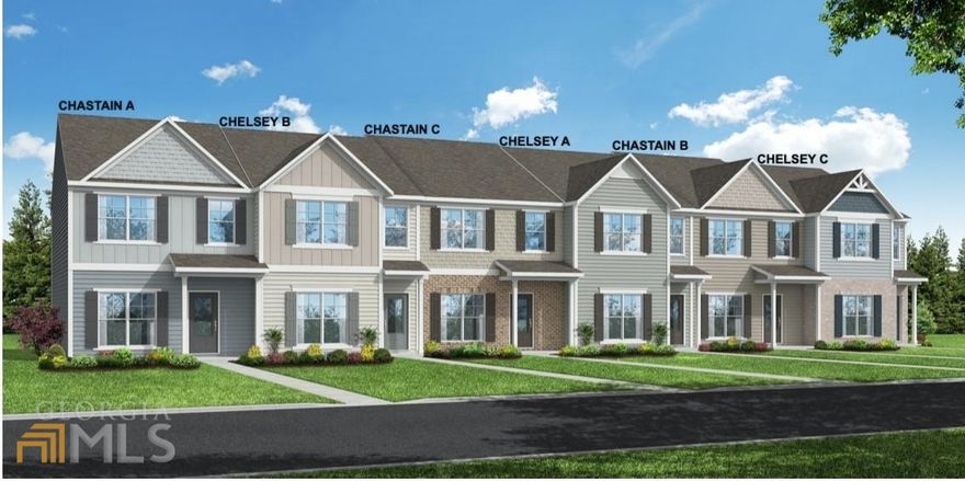 Direct Residential Communities is thrilled to announce the Chastain plan at Mallory Park! This dazzling home features luxurious hardwoods throughout the entire main level. Off the foyer you'll discover a unique flex room that can be used as a home office, play room, dining room, man cave, fab cave.. the options are endless! The lavish gourmet kitchen boasts granite countertops, sleek gray cabinetry & a spacious island with undermount sink! Social butterflies will love the spacious family room with fireplace and soaring ceiling. The amazing owner's suite is perfectly positioned for privacy & will leave you speechless with its size. Let's not forget the gorgeous owner's bathroom with a large walk-in shower & dual vanity with granite countertops! Large secondary bedrooms with great closet space & hall bath with granite counters round out the upper level. With a private backyard & unmatched location, this home truly is a must see!