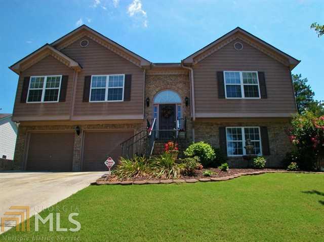 Beautiful 5 bed 3 bath home with a full finished basement in the sought after Gwinnett County schools! This home offers plenty of privacy with a fully fenced in back yard, the finished basement includes a game room, private bedroom, and office area! Plenty of upgrades in this home, including new SS appliances, HVAC and water heater have been serviced as of 7/1/15. Don't miss the opportunity to purchase this home as it is sure to sell fast at this price!