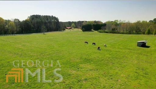 36+ Acre Horse Property with 1,347' of Road Frontage on Dixie Road - Zoned Agricultural Over 36 acres of usable land in Newton County with 1,347 feet of paved road frontage on Dixie Road. Currently operating as a horse farm, the property is fenced and cross-fenced with five established pastures, three large barns, and multiple access points. Infrastructure is in place. You'll find three full-size barns with stalls, tack rooms, wash bays, and storage areas-ready for equestrian use, boarding, or farm operations. The land is mostly cleared, gently rolling, and well-suited for continued agricultural use, private estate development, or recreational retreat. There are four separate living spaces on site, including the main home above the barn, two converted silos with finished interiors, and a second standalone apartment. All structures are occupied-please do not disturb tenants or enter without an appointment. Zoned AG (Agricultural), room to expand or reconfigure for your needs. Shown strictly by appointment only.