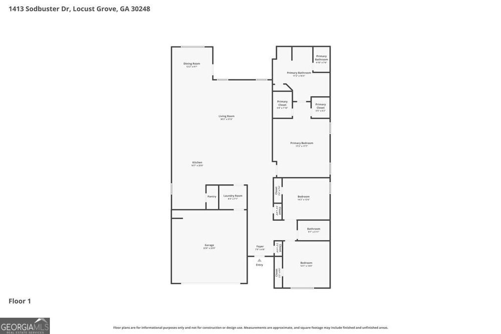 Photo of 1413 Sodbuster Drive, Locust Grove, GA 30248 (MLS # 10735505)