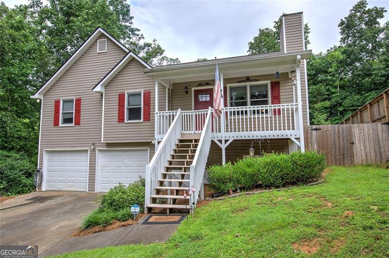 Discover your dream home in the desirable Highland Pointe community! This stunning 3-bedroom, 2-bathroom residence is set on a private .7-acre lot, featuring a serene creek and a fully fenced backyard, perfect for outdoor activities and gatherings. Key highlights include a newer roof (installed 2 years ago), a new hot water heater (2025), and a modern HVAC system (3 years old), ensuring comfort and efficiency. The expansive outdoor space offers a double-decked saltwater above-ground pool, inviting you to relax and unwind, while the screened-in back porch provides an ideal spot for enjoying the tranquil surroundings. This property also features a chicken coop, a project treehouse for endless fun, and a hot tub for ultimate relaxation. Don't miss the opportunity to make this wonderful home yours-schedule a showing today!